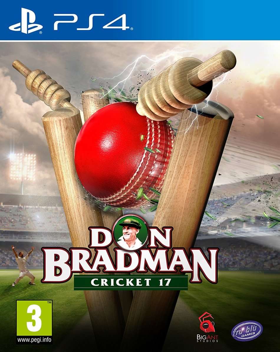 PS4 DON BRADMAN CRICKET 17 / AS NEW / BID TO WIN
