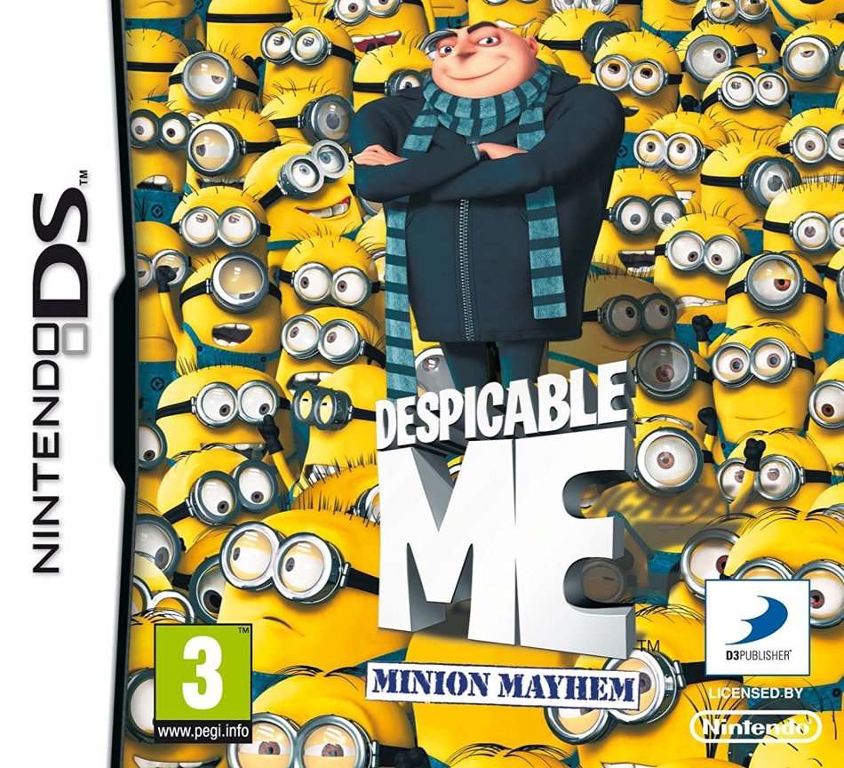 NINTENDO DS DESPICABLE ME MINION MAYHEM / BID TO WIN
