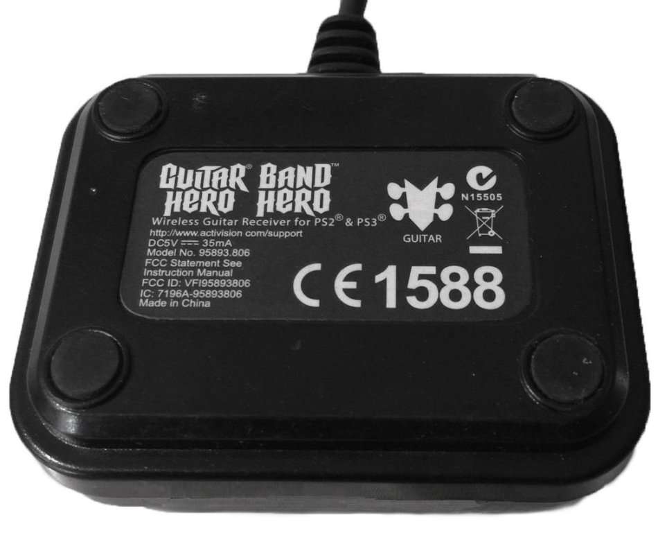 PS3/PS2 OFFICIAL ACTIVISION BAND HERO WIRELESS GUITAR RECEIVER REPLACEMENT / BID TO WIN