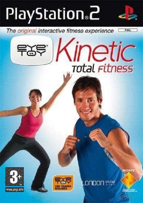 PS2 Eyetoy Kinetic Total Fitness / Brand New (Sealed) / Sag