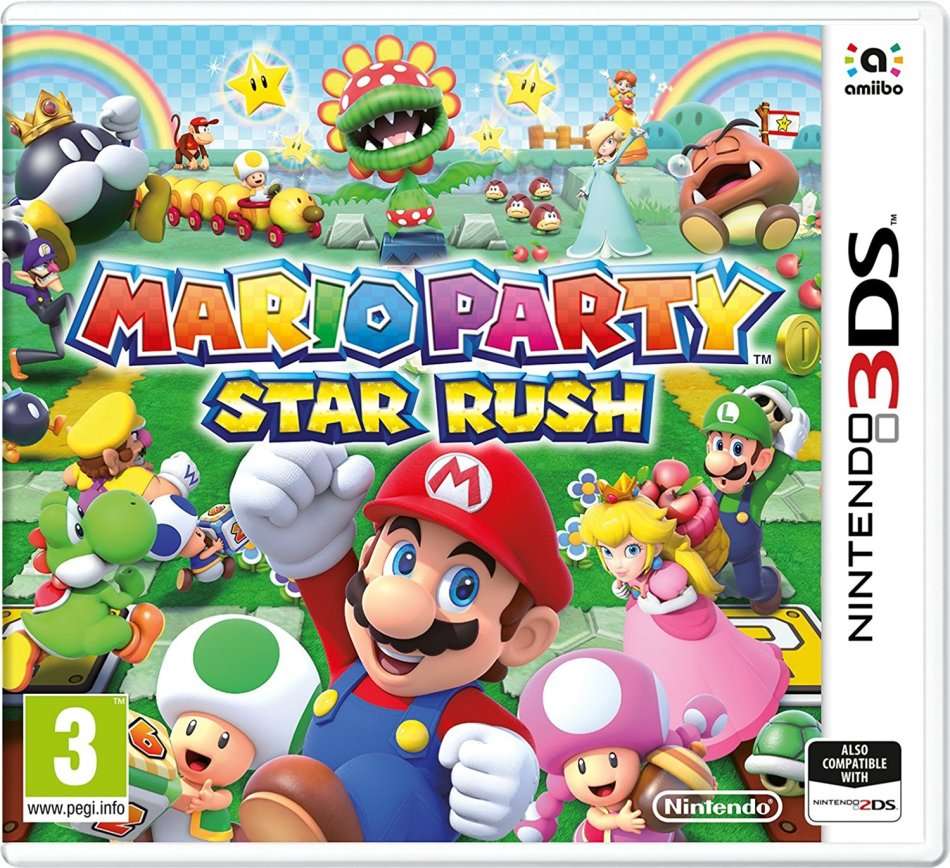 NINTENDO 3DS MARIO PARTY STAR RUSH / BID TO WIN