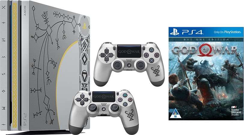 PS4 PRO GOD OF WAR LIMITED EDITION 1TB CONSOLE & EXTRA CONTROLLER BUNDLE / BRAND NEW / BID TO WIN