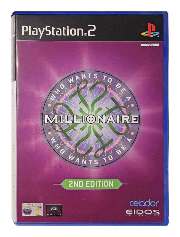 PS2 Who Wants To Be A Millionaire 2nd Edition / As New