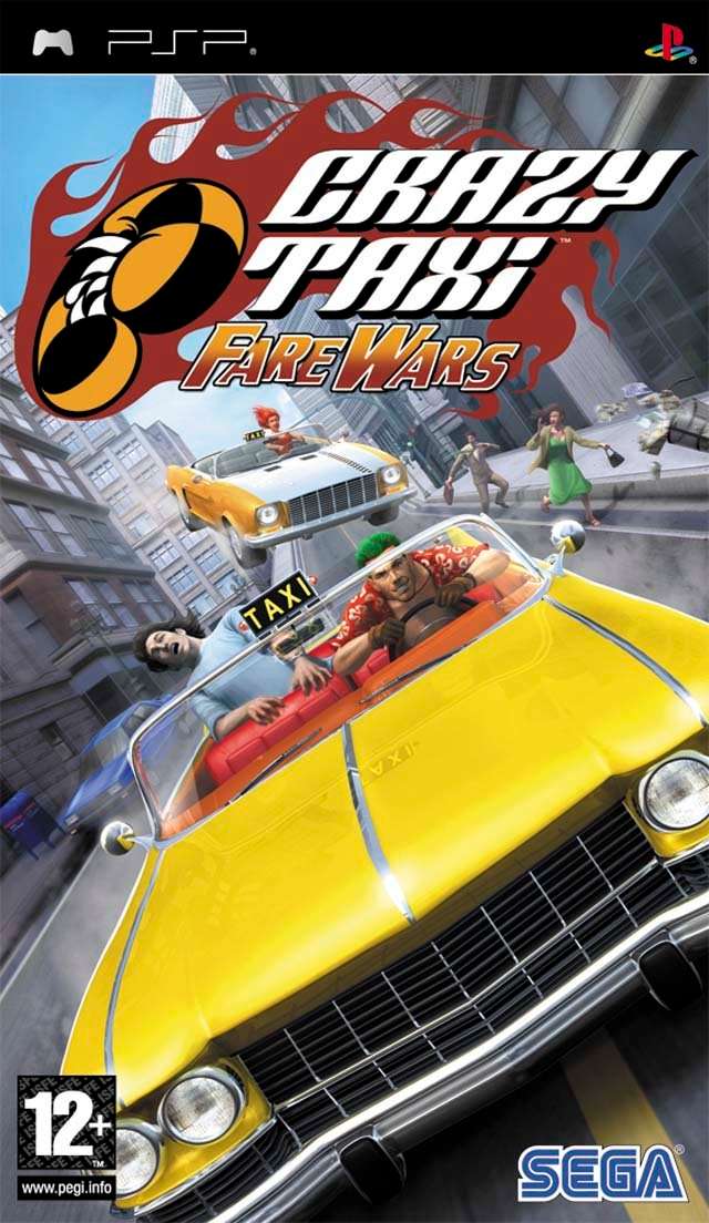 PSP Crazy Taxi Fare Wars