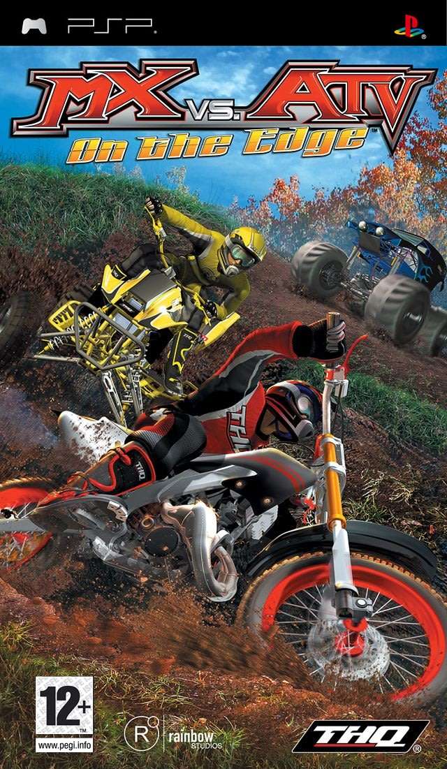 PSP MX Vs ATV On The Edge