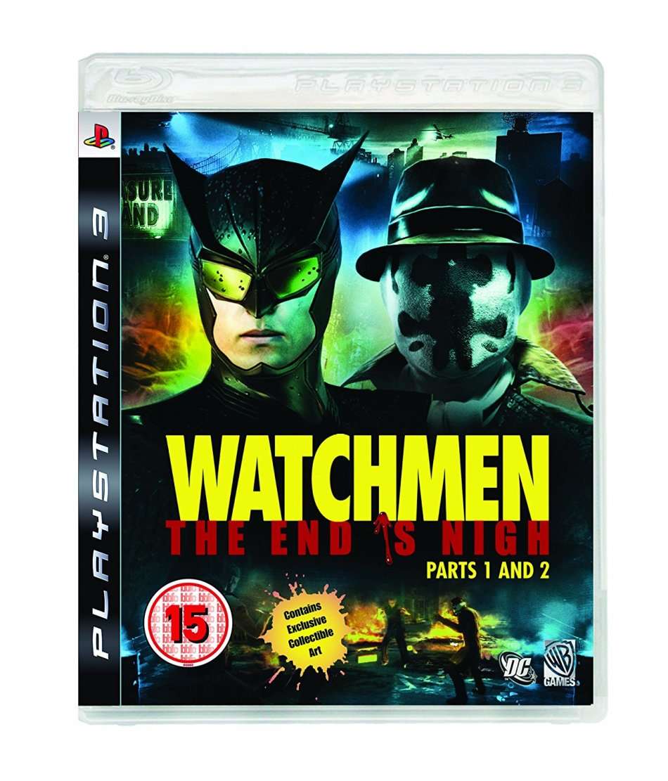 PS3 WATCHMEN THE END IS NIGH PARTS 1 AND 2 / AS NEW / BID TO WIN