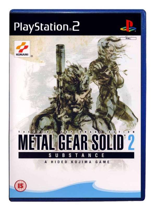 PS2 Metal Gear Solid 2 Substance