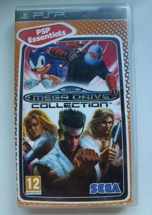 PSP Sega Mega Drive Collection Essentials / As New