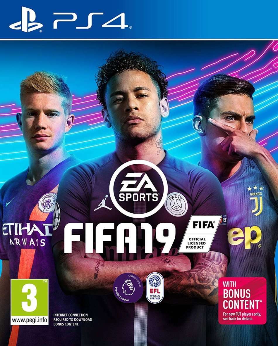 PS4 FIFA 19 WITH BONUS CONTENT / BRAND NEW (SEALED) / BID TO WIN