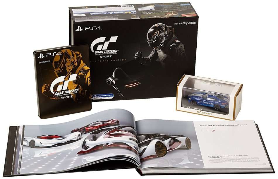 PS4 GT Gran Turismo Sport The Real Driving Simulator Collectors Edition / Brand New (Sealed)