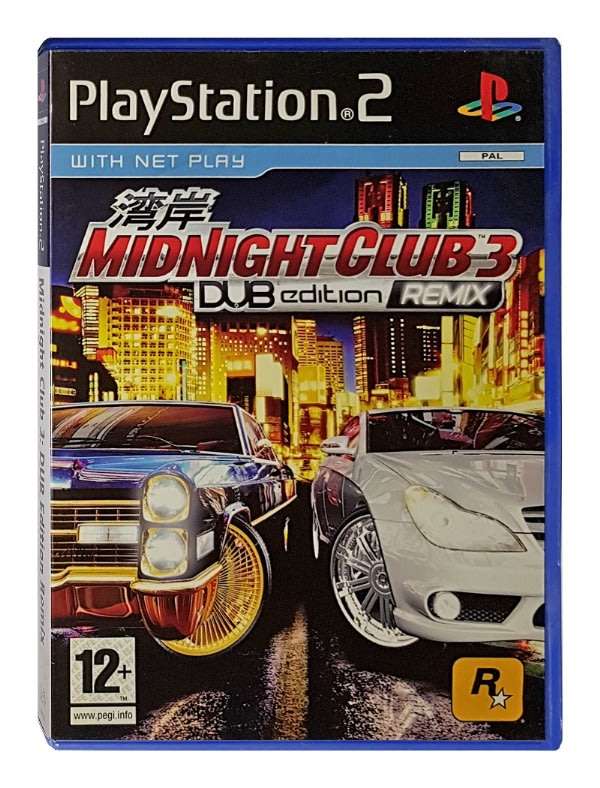 PS2 MIDNIGHT CLUB 3 DUB EDITION REMIX