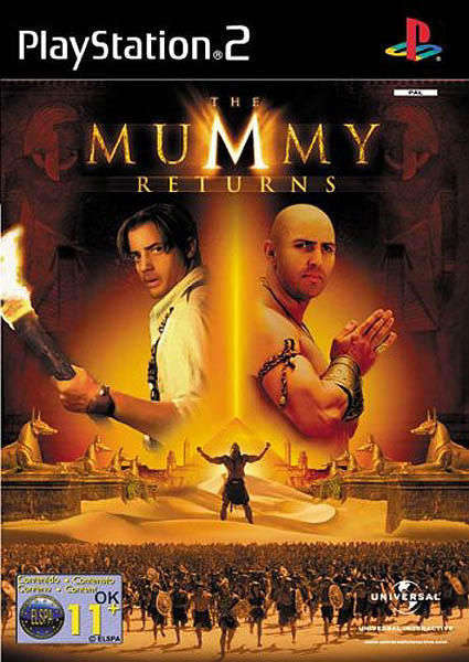 PS2 THE MUMMY RETURNS