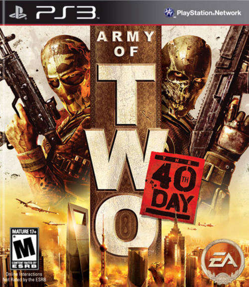 PS3 ARMY OF TWO THE 40TH DAY / BID TO WIN / FREE SHIPPING