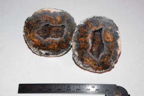 Natural coconut geode from Mexico