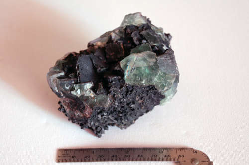 Natural fluorite from Riemvasmaak