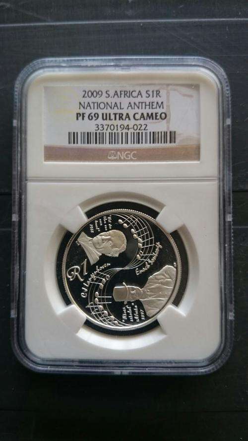 2009 S1R S.Africa National Anthem PF69 Ultra Cameo