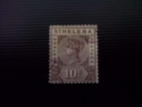 St. Helena - 1890  F/U10d - SG52 - CV R600-00