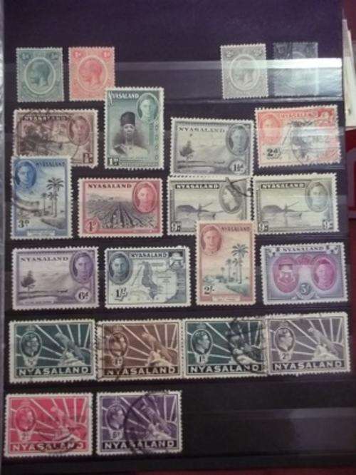 Nyasaland Selection - Mint and FU mounted