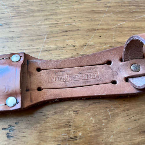 Carl Schlieper knife with scabbard