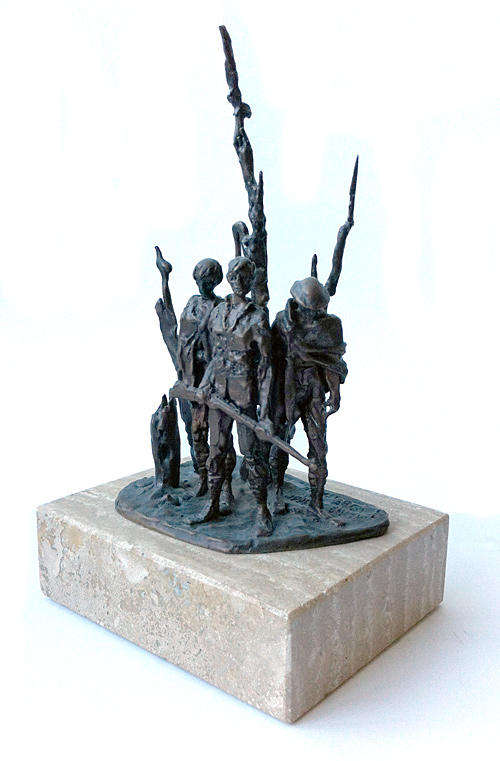 Danie De Jager - Maquette for the Delville Wood Memorial - France