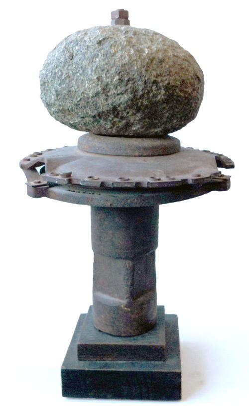 Hannes Harrs - Sculpture in metal, stone, wood