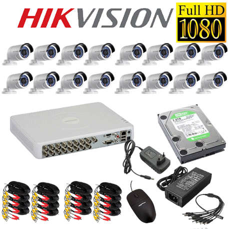 16CH 1080p Hikvison with 2TB HDD - R14 787,92