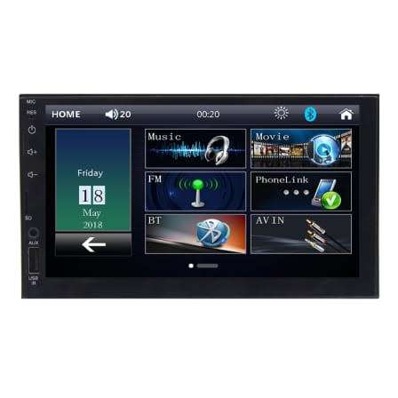 FULL LENGTH DOUBLE DIN CAR MP5 PLAYER