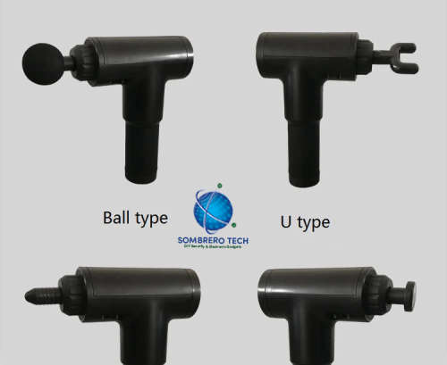 Massage Gun Muscle Relaxation Massager Vibration Fascial Gun Fitness Equipment Vibrator Relaxation