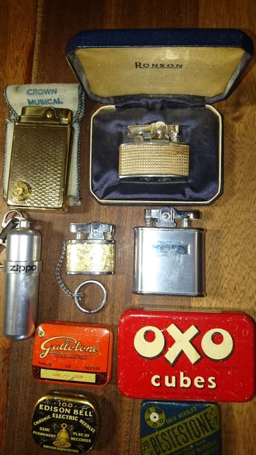 All Sorts Lighters and Tins