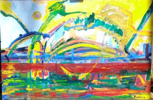 A Bernstein original canvas going at a great deal R 900