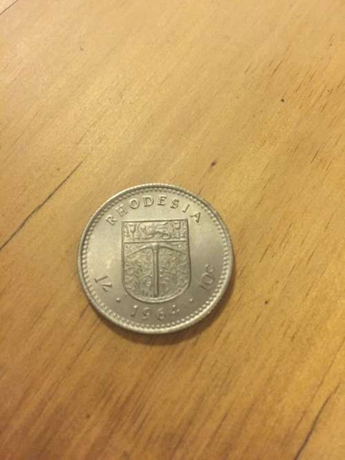 WOW!!! Beautiful UNC 1964 Rhodesia 10c$$$$$ Crazy R1 Start!!!