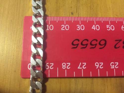 WOW!! Beautiful Heavy Solid Sterling Silver Chain$$$$ 78.1g, Very Unique Piece###@R1 Start