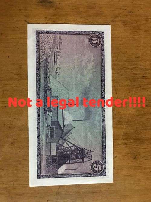 South African R5 Banknote TW de Jongh ***CRAZY R1 START***