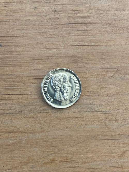 ****1865 Mexico 22ct Gold Coin Maximiliano Emperador**** CRAZY R1 START!!!