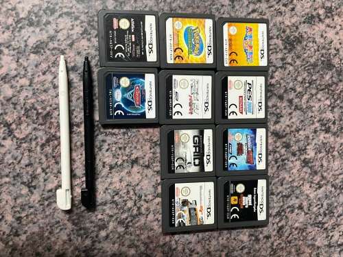 GREAT DEAL!! **Nintendo DS Lite with 10 Games & 2 Pencils For Sale**