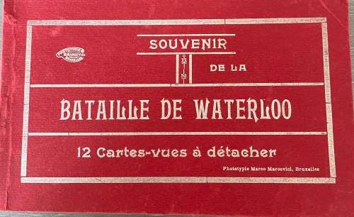 WOW!! FULL SET OF POSTCARDS: BATTLE OF WATERLOO