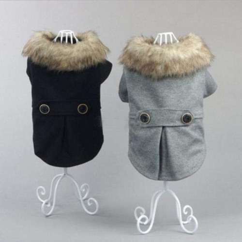 *** WARM WINTER COAT FOR YOUR SPECIAL FURBABY  -  SIZE SMALL  ***