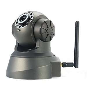 IP Wireless/Wired Camera Internet CCTV Camera with Pan & Tilt High Sensor CMOS Night Vision and
