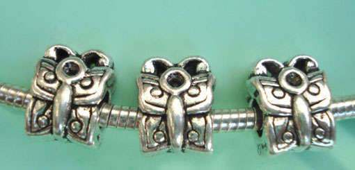 *** BEAUTIFUL TIBET SILVER BUTTERFLY - FIT PANDORA ***