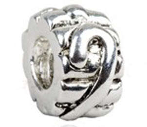 *** 925 SOLID SILVER SCREW BEAD***