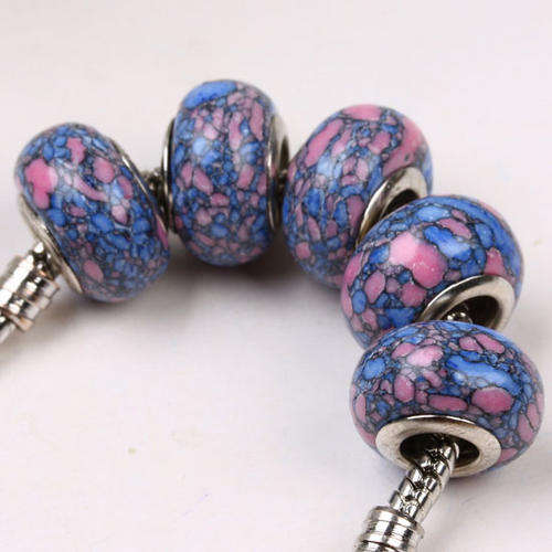 *** HOWLITE TURQUOISE STONE BEAD ***