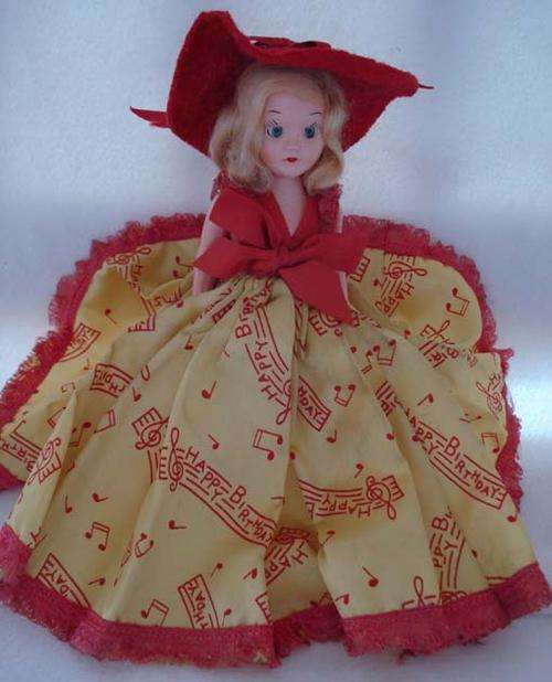 *** VINTAGE 1950's HAPPY BIRTHDAY DOLL ***