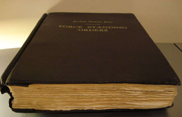 *** NORTHERN RHODESIA POLICE - FORCE STANDING ORDERS ***