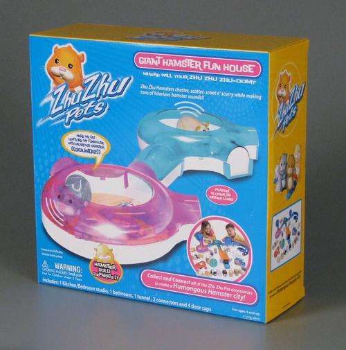 ***ZHU ZHU PETS  ROCK STAR HAMSTER WITH GIANT HAMSTER FUN HOUSE***