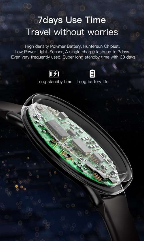 bitByte K7 Ladies Blue Active Smart Watch