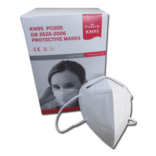 Pinnacle KN95 Protective Respirator Face Mask ( 50 / box )