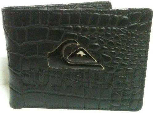 Quicksilver Croc mens geniune leather wallet