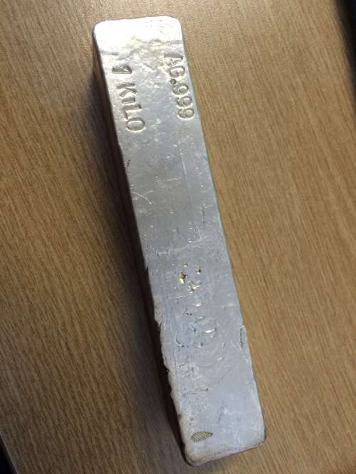 1KG Silver Bar AG.999