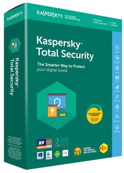 Kaspersky Total Security 2021 | 5 devices | 1 year |  Kaspersky Internet Security Antivirus software