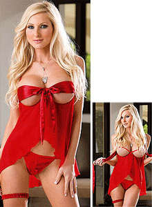 SEXY VALENTINES BABYDOLL